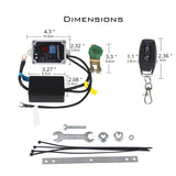 Coupe batterie télécommandé automatique de voiture